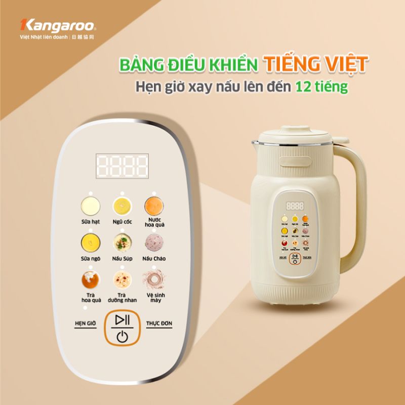 Máy làm sữa hạt Kangaroo KGNM135B01 6