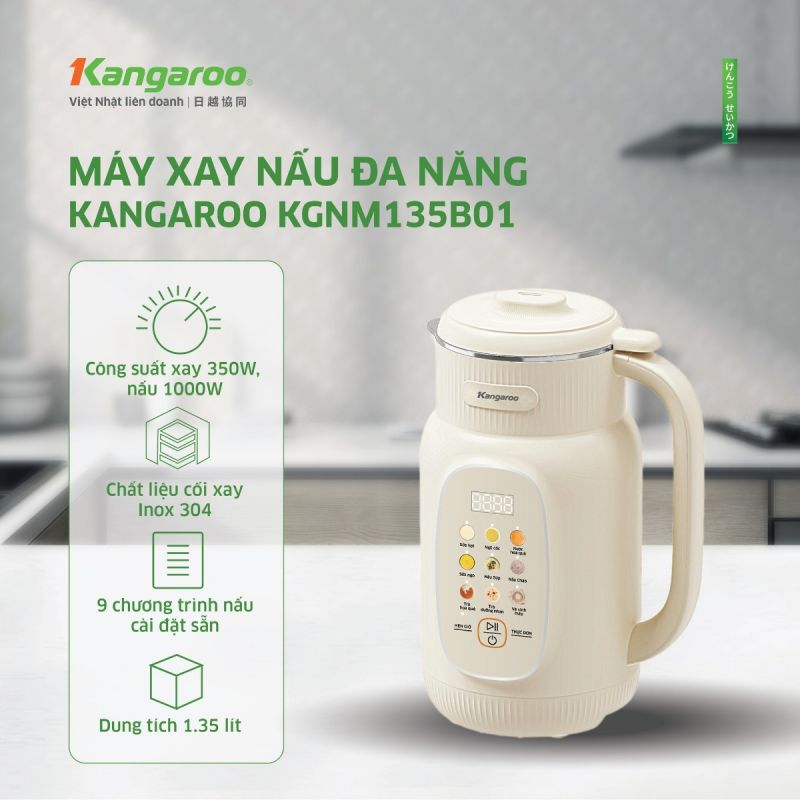 Máy làm sữa hạt Kangaroo KGNM135B01 7